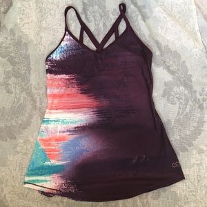 Calia by Carrie Underwood Sunset Workout Top; NWT